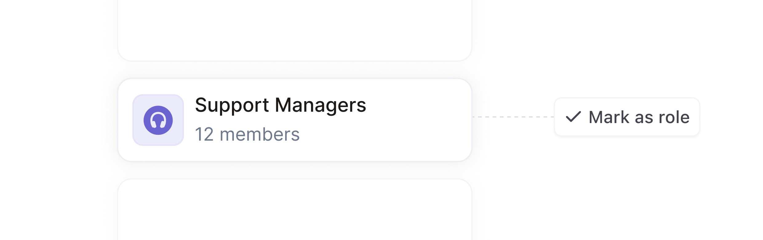 Migrating a legacy group into a role